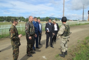 24.08.2016 проведена  антитеррористическая тренировка на потенциально опасном объекте ООО «Богородская ТЭЦ» с.Богородское