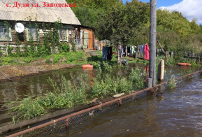 Информация по уровню воды в реке Амур на территории Ульчского муниципального района по состоянию нана 04.09.2019г.