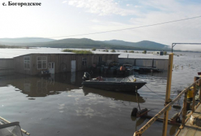 Информация по уровню воды в реке Амур на территории Ульчского муниципального района по состоянию на 12.09.2019г.