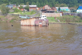 Информация по уровню воды в реке Амур на территории Ульчского муниципального района по состоянию на 13.09.2019г.