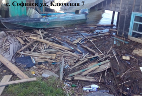 Информация по уровню воды в реке Амур на территории Ульчского муниципального района по состоянию на  23.09.2019г.