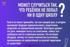 В школах района началась запись детей в первый класс
