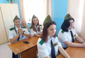 Открытие кадетского класса в МБОУ СОШ п. Циммермановка