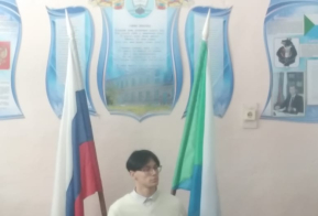 Открытие «Парты Героя» имени Бегерского В.В. в МБОУ СОШ с. Сусанино