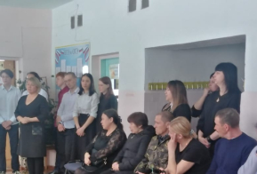 Открытие «Парты Героя» имени Бегерского В.В. в МБОУ СОШ с. Сусанино