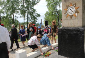 В с. Богородское состоялся митинг, посвященный Дню памяти и скорби