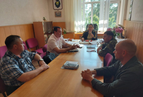 Председатель РО ВОРДИ Хабаровского края Коломийцев Дмитрий Владимирович посетил Ульчский район