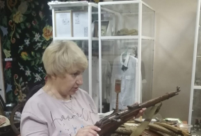 От Почетного Атамана Амурского казачьего войска Крюкова Владимира Викторовича были переданы ценнейшие музейные экспонаты