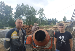 Родительская общественность п. Циммермановка контролирует процесс капитального ремонта здания детского сада в п. Циммермановка