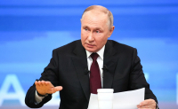 Перейти к новости Владимир Путин ответил на вопросы журналистов и жителей страны в прямом эфире
