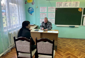Сегодня работаем в сельском поселении «Село Калиновка», ведем прием граждан